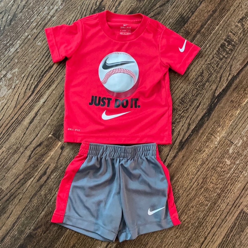 Nike toddler boy dri fit outfit! 2T